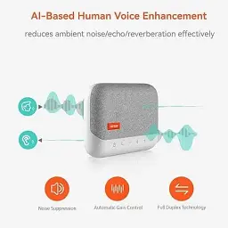 Портативний динамік Nuroum USB/Bluetooth Speakerphone AW-A15 Колонка-мікрофон для конференцій - мініатюра 3