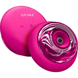 Звуковий масажер для обличчя та тіла GESKE Sonic Cool & Warm Face and Body Massager 9 в 1 бузковий - мініатюра 3