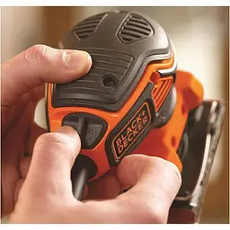 Вібраційна шліфмашина Black+Decker KA450 [119613] - мініатюра 4