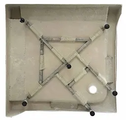 Душовий піддон Lidz Kapielka ST80x80х14, квадратний LKAST808014 - мініатюра 3