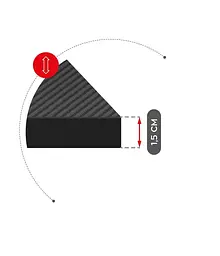 Комп'ютерний стіл Huzaro Hero 6.0 RGB LED Black - мініатюра 8