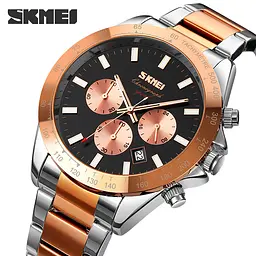 Чоловічий наручний годинник 9259RGBK Rose Gold-Black Skmei acs0029841 - мініатюра 2
