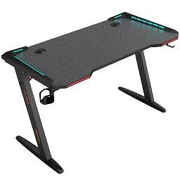 Геймерський комп'ютерний стіл GT Racer T-1226 (120x60x73) Black