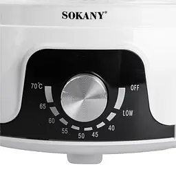 Сушарка для фруктів та овочів Sokany SK-10072 350 Вт  - мініатюра 4