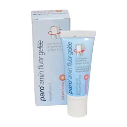 Гель для ротової порожнини Paro Swiss amin fluor gel для інтенсивної профілактики карієсу 25 г (7680512260463)