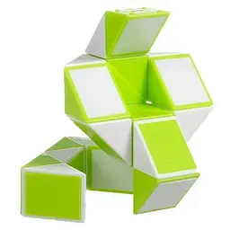 Пластикова головоломка Змійка Рубіка GREEN SCT404 зелена - мініатюра 5