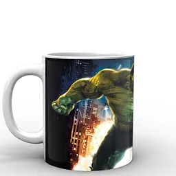 Кухоль GeekLand Халк Hulk сюжет HU.02.008 330 мл білий - мініатюра 2