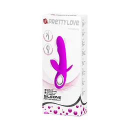 Вібратор Pretty Love Humphrey 16.8 см фіолетовий - мініатюра 9
