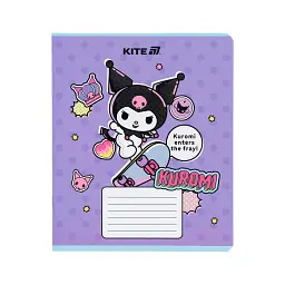 Зошит Kite Kuromi, 18 аркушів, лінія (HK25-237-2) - мініатюра 6