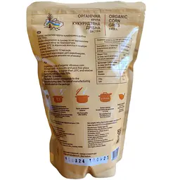 Кукурудзяна крупа Galeks-Agro органічна 500 г       - мініатюра 2