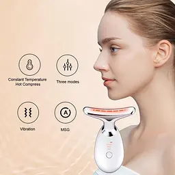 Багатофункціональний LED масажер Lux Cove для обличчя та шиї з USB зарядкою - мініатюра 8