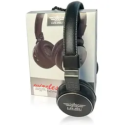 Бездротові розкладні навушники Lelisu LS-213 Bluetooth Black - мініатюра 6