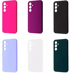 Чохол Wave Full Silicone Cover для Samsung Galaxy A55 Black [114070] - мініатюра 2