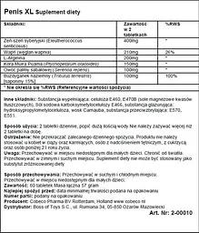 Таблетки для збільшення пеніса Cobeco Penis XL, 60 шт - мініатюра 2