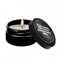 Масажна свічка міні з ароматом ванільного крему This Smells Like Sex 50g