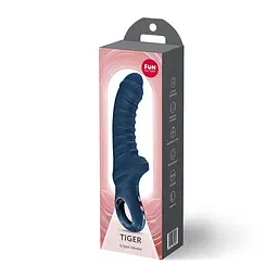 Вібратор для точки G Fun Factory TIGER Nightblue, ребристий, підходить для анальної стимуляції - мініатюра 5