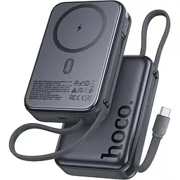 Зовнішній акумулятор Hoco Q44A Origen MagSafe 20000mAh 45W Metal Gray (659673) [165929] - мініатюра 5