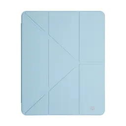 Чохол-книжка для планшета Apple iPad Air 13 (2024)/Air 13 (2025)/Air 13 (2026), Y-Type PEN, блакитний, магнітний, з тримачем для стилуса, протиударний, обкладинка з функцією підставки, екошкіра + ТПУ, функція автоматичного пробудження/сну