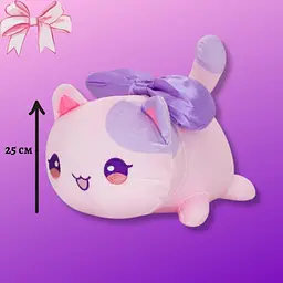 М'яка іграшка Аніме Котик Бантік Aphmau Cat 25 см - мініатюра 2