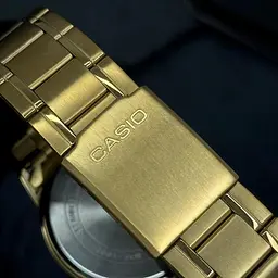 Чоловічий годинник Casio MTP-V002G-1B Золотистий ( AT1141-0192 ) - мініатюра 5