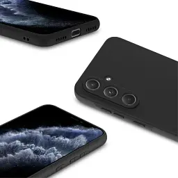 Силіконовий чохол BeCover для Samsung Galaxy A35 5G SM-A356 Black (710900) - мініатюра 3
