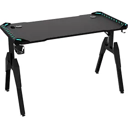 Комп'ютерний ігровий стіл GT Racer T-1244 Black [125839]