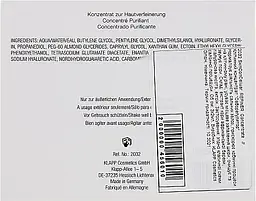Ампули Себорегулятор Klapp Skin Cellular Refiner Concentrate, 3 шт., 2 мл - мініатюра 4