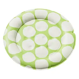 Килимок для собак, що охолоджує, GEL Pet Cooling Mat Round Green 60х60 см - мініатюра 2