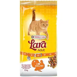 Сухий преміум корм Lara Adult with Turkey&Chicken Лара Індичка і Курка для котів 10 кг (410615)