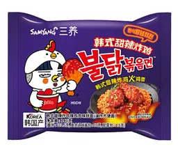 Локшина швидкого приготування Samyang Buldak Korean Sweet and Spicy Fried Chicken Ramen 140г