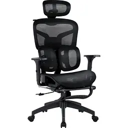 Офісне крісло GT Racer B-341 Black [174556] - мініатюра 2