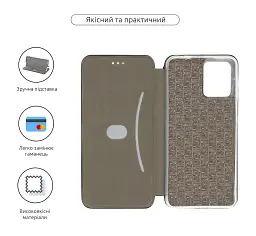 Чохол-книжка ArmorStandart G-Case для Motorola G14 Black - мініатюра 3