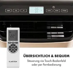 Кондиціонер мобільний Klarstein Metrobreeze 9 Paris A (10028189) - мініатюра 5