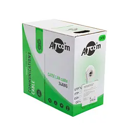 Кабель мережевий Atcom UTP cat.5e Standart CCA 305 м (7944) - мініатюра 2