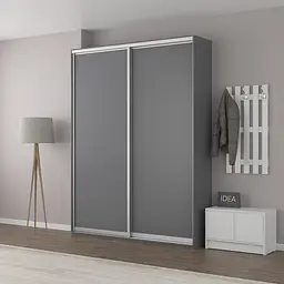 Шафа-купе Idea серія 9 180 x 60 x 210 см Антрацит