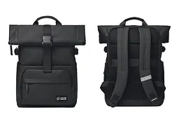 Рюкзак Xiaomi90 Points Urban Roll Top Backpack 18,6 27,3L Black