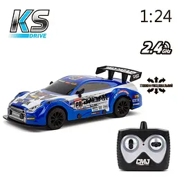 Автомобіль на радіоуправлінні KS Drive 19599OB 1:24, 2.4 ГГц (Ghz), блакитний - мініатюра 7
