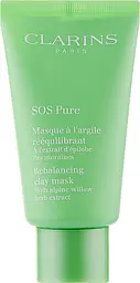Clarins Маска для обличчя 75 мл SOS Pure Mask - мініатюра 1