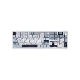 Клавіатура Aula F108 Pro Reaper Switch USB/Bluetooth/2.4G White (6978080501318) - мініатюра 4