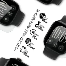 Плівка захисна Armorstandart hydrogel Apple Watch 12 42mm 6 pcs (ARM94004) - мініатюра 2