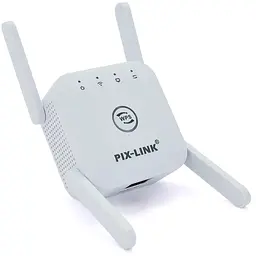 Підсилювач WiFi сигналу з 4-ма вбудованими антенами LV-WR24Q, живлення 220V, 300Mbps, IEEE 802.11b/g/n, 2.4-2.4835GHz, BOX