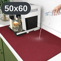 Антиковзаючий кухонний килимок 50×60 см — абсорбуючий для сушіння посуду та під кавоварку KT8001636