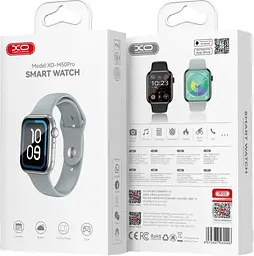 Смарт-годинник XO M50 Pro Silver (6975837582446) - мініатюра 4