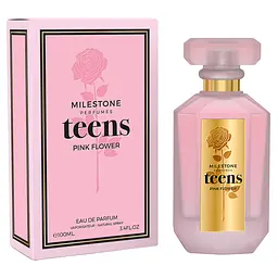 Парфумована вода жіноча Milestone Teens Pink Flower 100 мл (MM35993) - мініатюра 2
