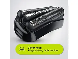 Електробритва Braun Series 3 300s black/green - мініатюра 2