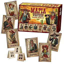 Настільна гра Mafia. Western (МКЗ0815)