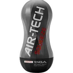 Багаторазовий мастурбатор Tenga Air-Tech Squeeze Strong для інтенсивної стимуляції, 16х4.5 см