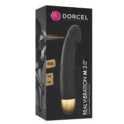 Вібратор реалістичний Dorcel Real 2.0 22 см чорний - мініатюра 2