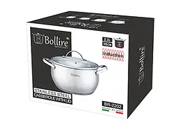 Каструля Bollire BR 2202 18см 2.3л - мініатюра 3