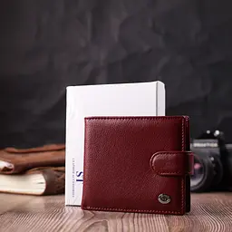 Жіночий шкіряний гаманець ST Leather 11,5х10,3х2 см acs0028483 - мініатюра 9